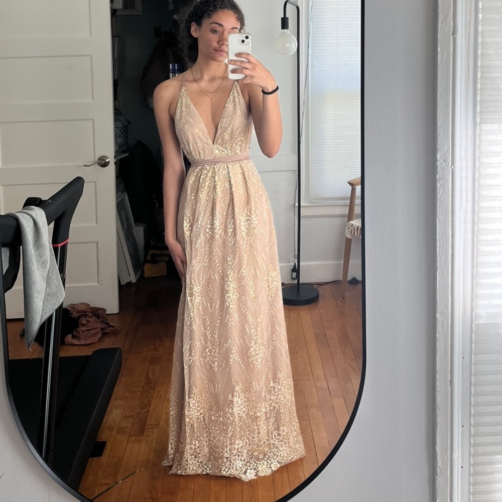 gorgeous sparkly dress SOLD ON DEPOP